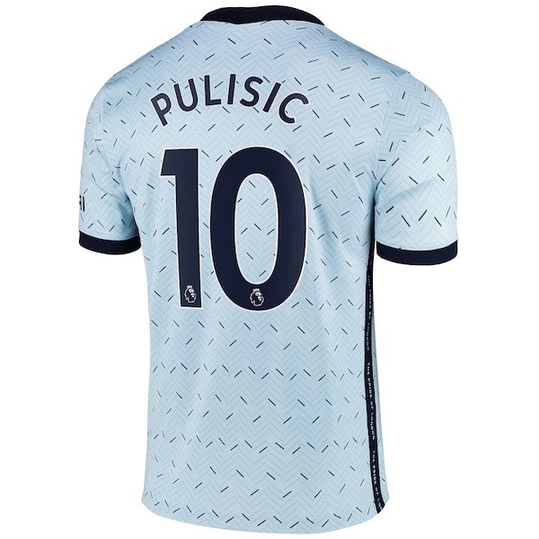 Maglia Chelsea NO.10 Pulisic Away 20/21 Blu